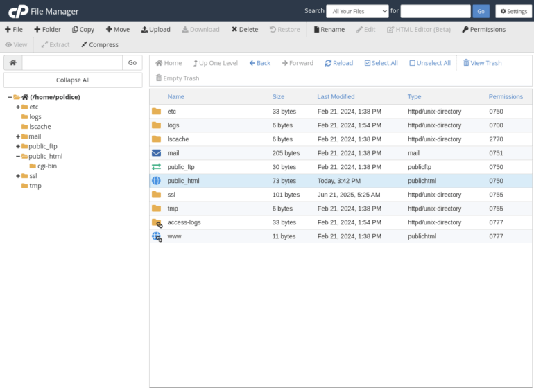 Editing Files Via cPanel File Manager | cloudabove
